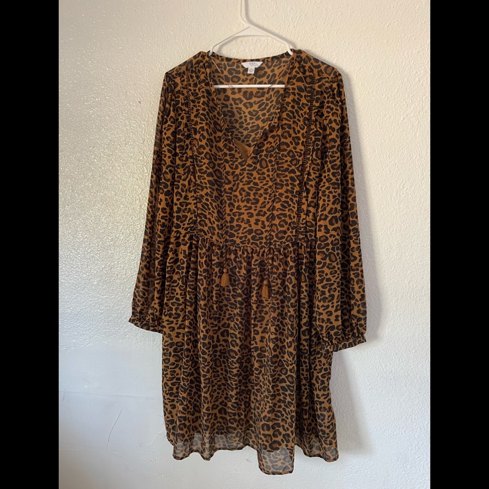 Time and True Womens Dress with slip